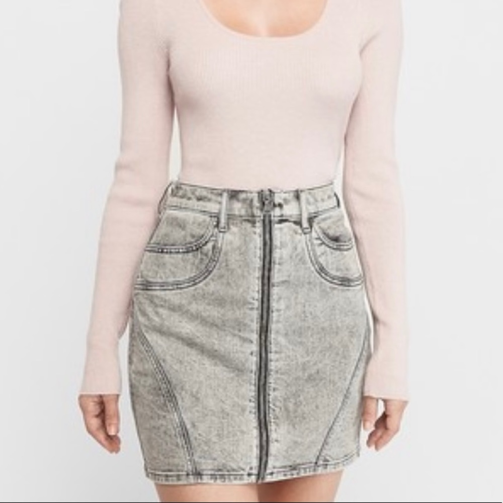 Express Extreme High Rise Skirt